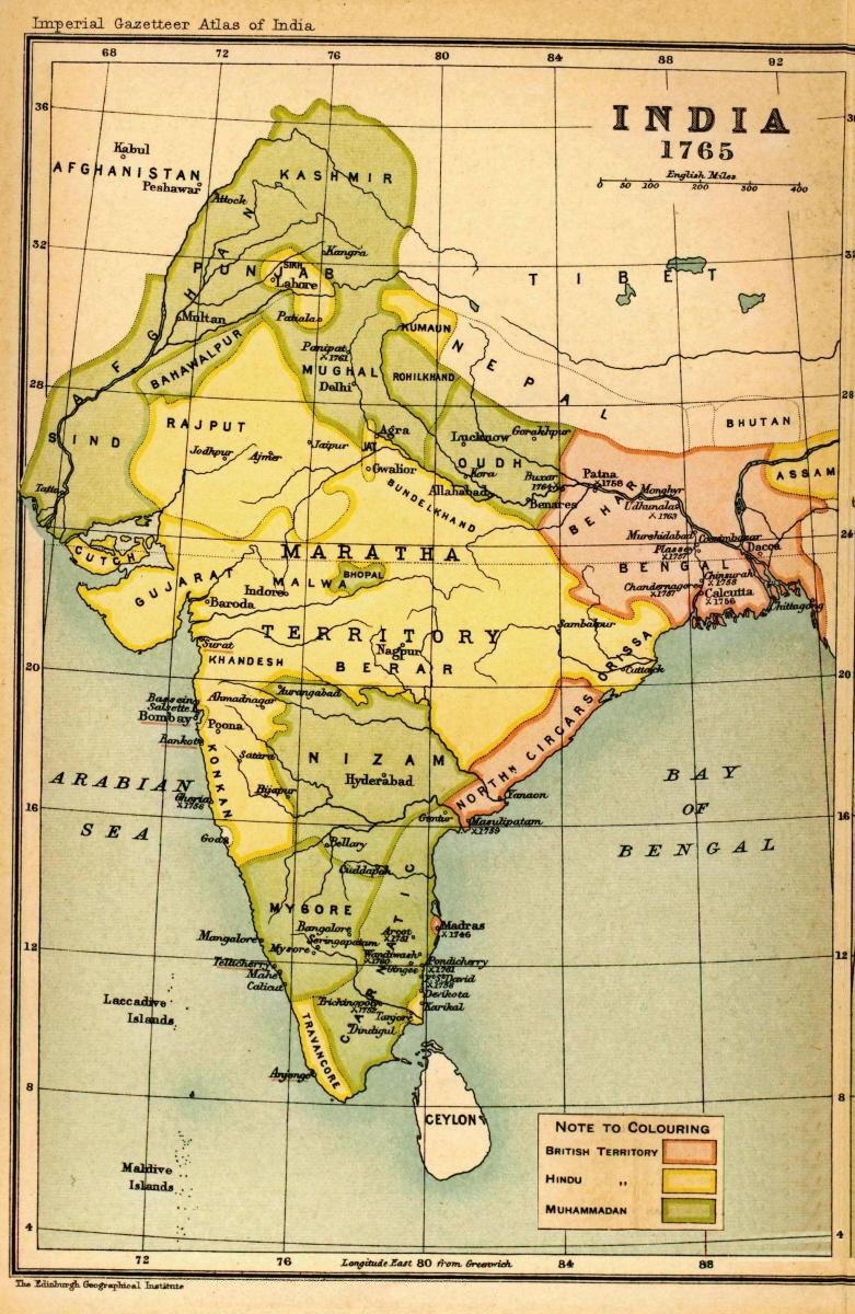India 1765